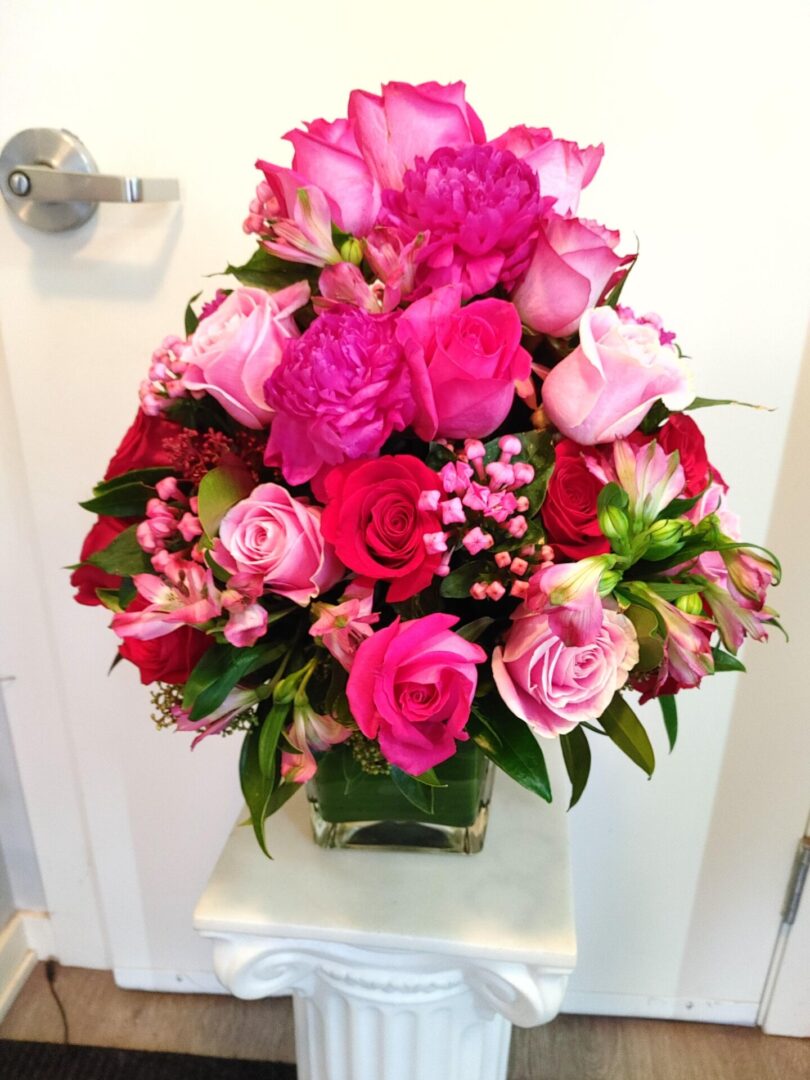 Pink flowers